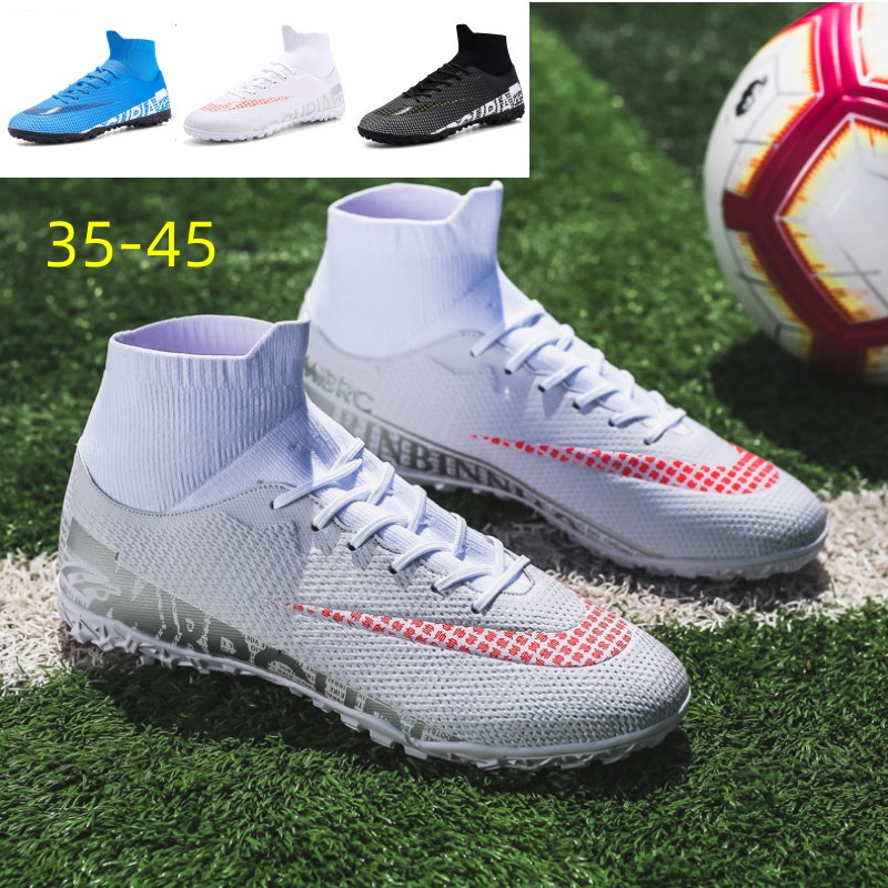 Dây Đai M Vận Chuyển Nhanh Chóng!Giày Thể Thao Đá Bóng Ronaldo Mercurial 13 Cổ Cao Cá Tính Cho Nam Và Nữ