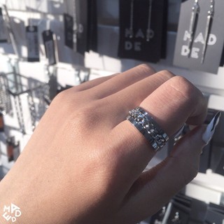 chain ring ver 2 / nhẫn Xích thép không gỉ và không đen
