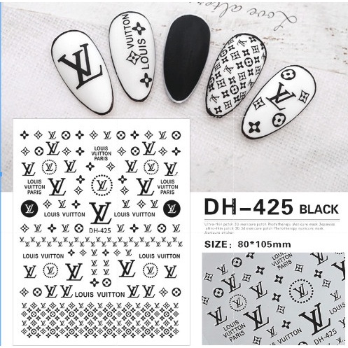 sticker dán móng nhiều màu - mã dh_425