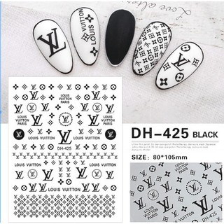 Sticker dán móng nhiều màu - mã dh_425