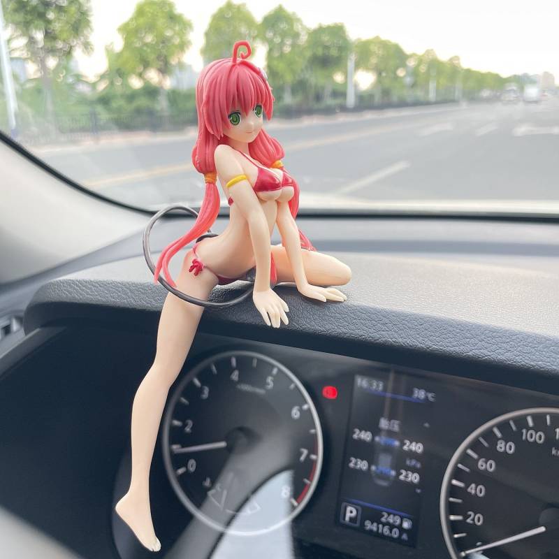 Car Decoration Sexy Cute Swimsuit Pretty Girl Hand Office Car Center Console Center Console Screen Decoration Fashion Nội thất xe hơi 8f2c