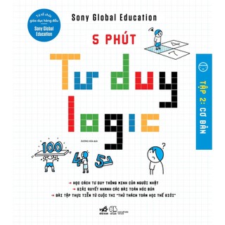 Sách - Bộ 5 phút tư duy logic (Trọn bộ 03 tập)