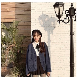 Áo khoác len Cardigan Ulzzang