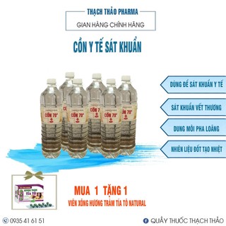 Cồn sát khuẩn 70 độ, 90 độ chai 1,5 lít