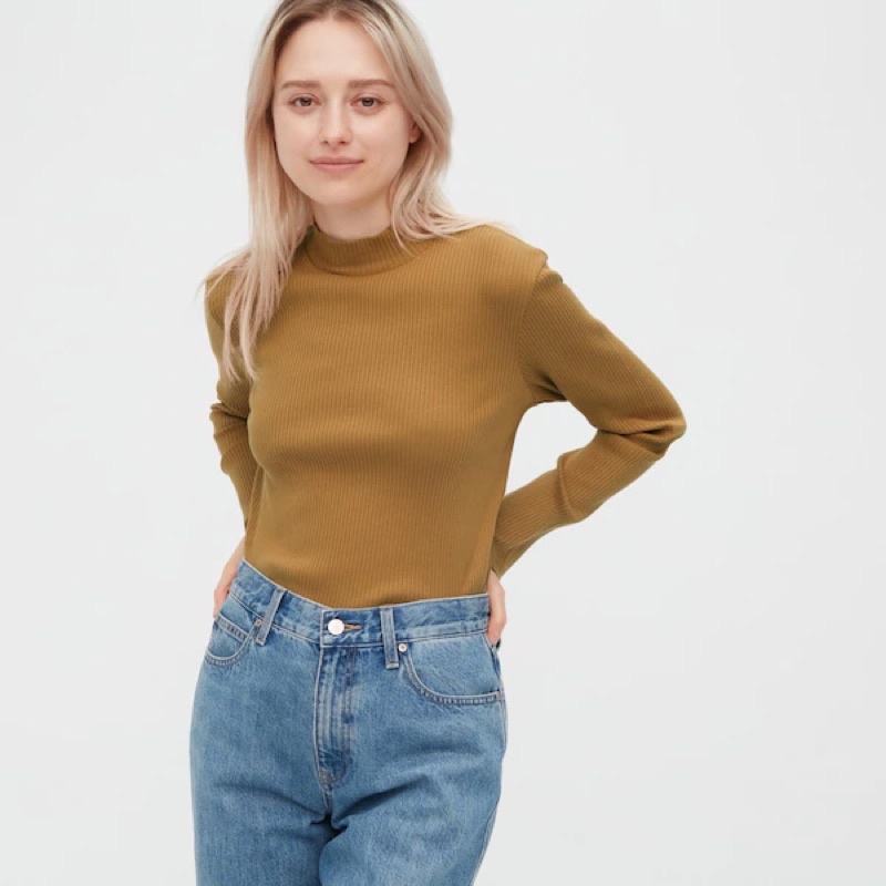 Áo len tăm Nữ Uni qlo