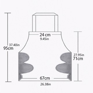 Tạp Dề Làm Bếp Có Túi Chống Nước & Dầu