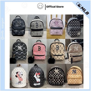 Mlb - balo mini phom chữ nhật monogram nylon jacquard 3abks011n-50bks o.g sneakers