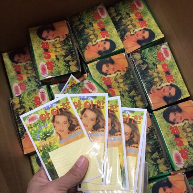 10 miếng dán mí hoa cúc