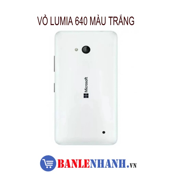 VỎ LUMIA 640 MÀU TRẮNG