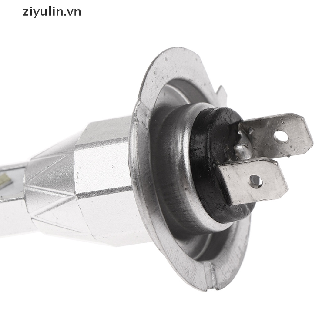 1 Bóng Đèn LED H7 24V 12V 80W Ánh Sáng Trắng Cao Cấp Cho Ô Tô