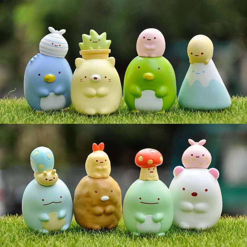 Mô Hình Ngôi Nhà Búp Bê Hoạt Hình Nhật Bản Thủ Công Trang Trí Góc Hộp Bí Ẩn