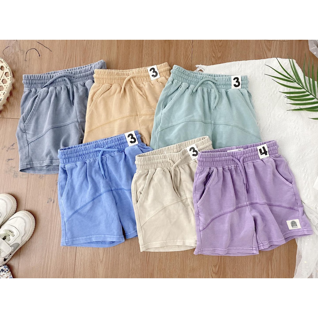 Quần soc da cá bé trai đơn giản