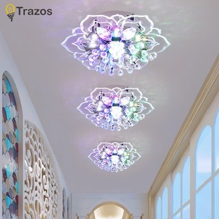  Đèn Trần Pha Lê Hình Hoa Sang Trọng Trang Trí Phòng Khách Phòng Ngủ Nhà Bếp 