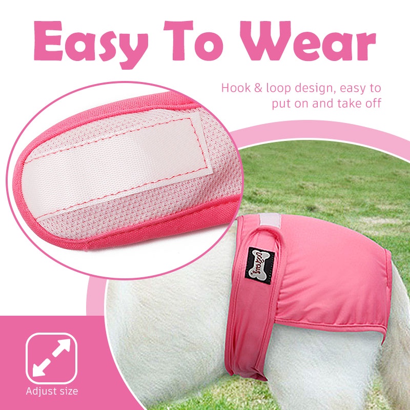 HamshMoc Tã Quần Sooc Sinh Lý Độ Thấm Hút Cao Thoáng Khí Tùy Chỉnh Tiện Dụng Cho Cún Cưng