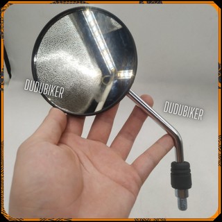 Gương tròn gắn xe máy, kiếng chiếu hậu gắn xe máy, đường kính 11cm, chân ren 8li hoặc 10li ren xuôi