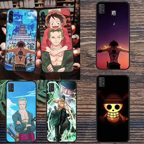 Ốp Điện Thoại Mềm In Hình Luffy Zoro ACE D Cho Samsung Galaxy A50 A50S A30S A11 A12 4G A21S A22 4G A22 5G A31