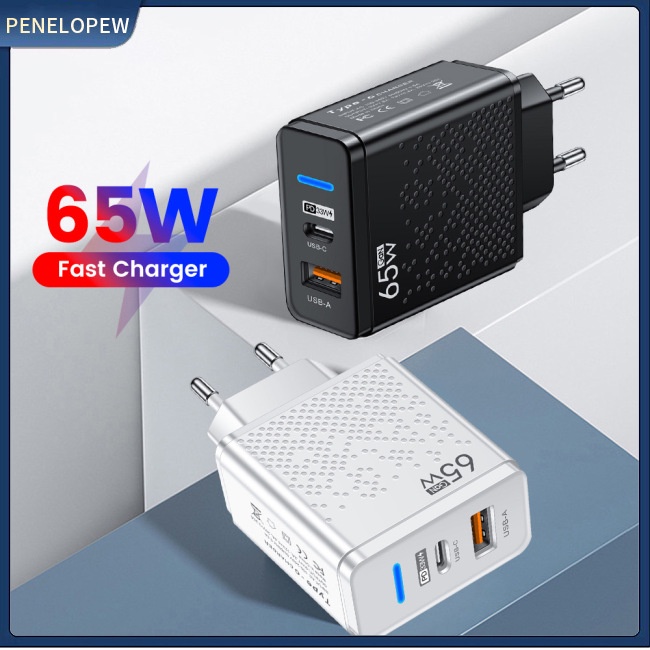 Cốc Sạc Nhanh 65w Pd Qc 3.0 Type C Cho Iphone Ipad Tablet