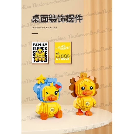 Bộ Đồ Chơi Lego 12 Chòm Sao Hình Vịt Vàng Mẫu Mới 2023