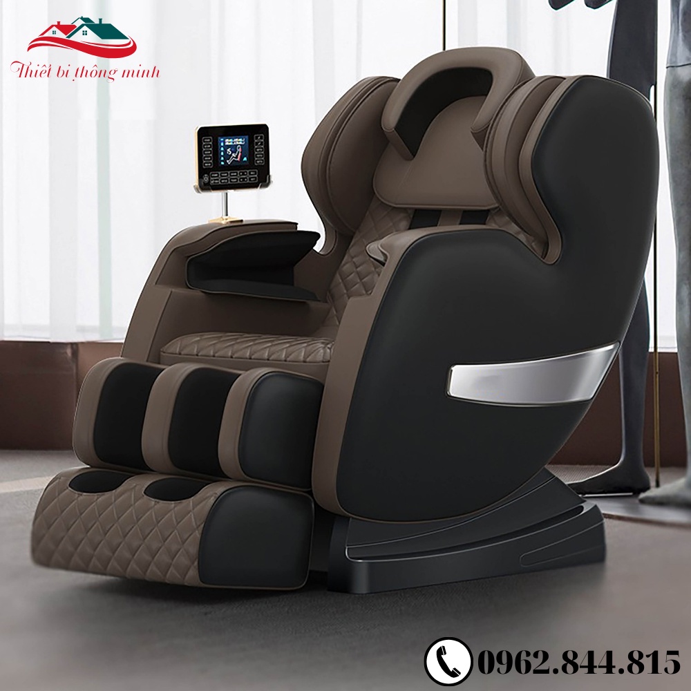 Ghế Massage Toàn Thân HAPO HP02 Cao Cấp Đa Chức Năng Công Nghệ Túi Khí, Ghế Mát Xa Sưởi Nhiệt Hồng Ngoại