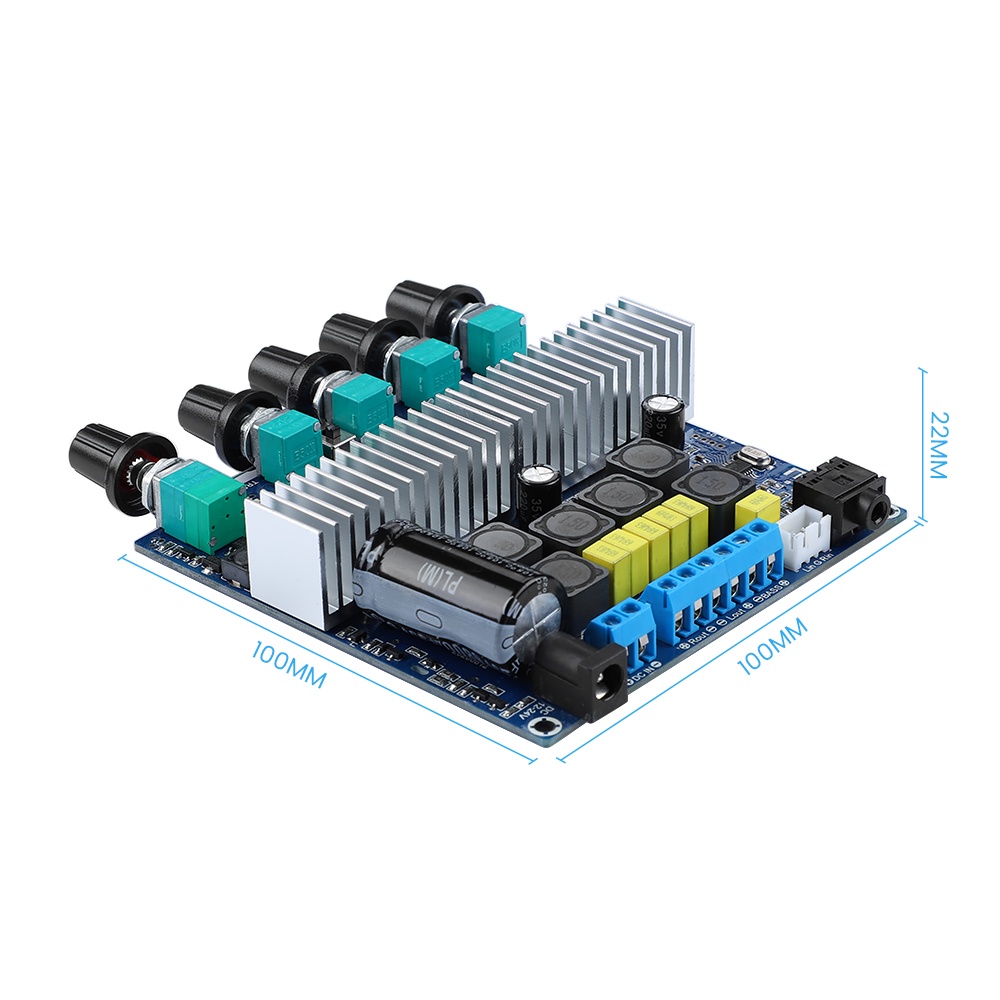 Bảng Mạch Khuếch Đại Âm Thanh TPA3116 2.1 Bluetooth 5.0 DC12V-24V 2 * 50W + 100W