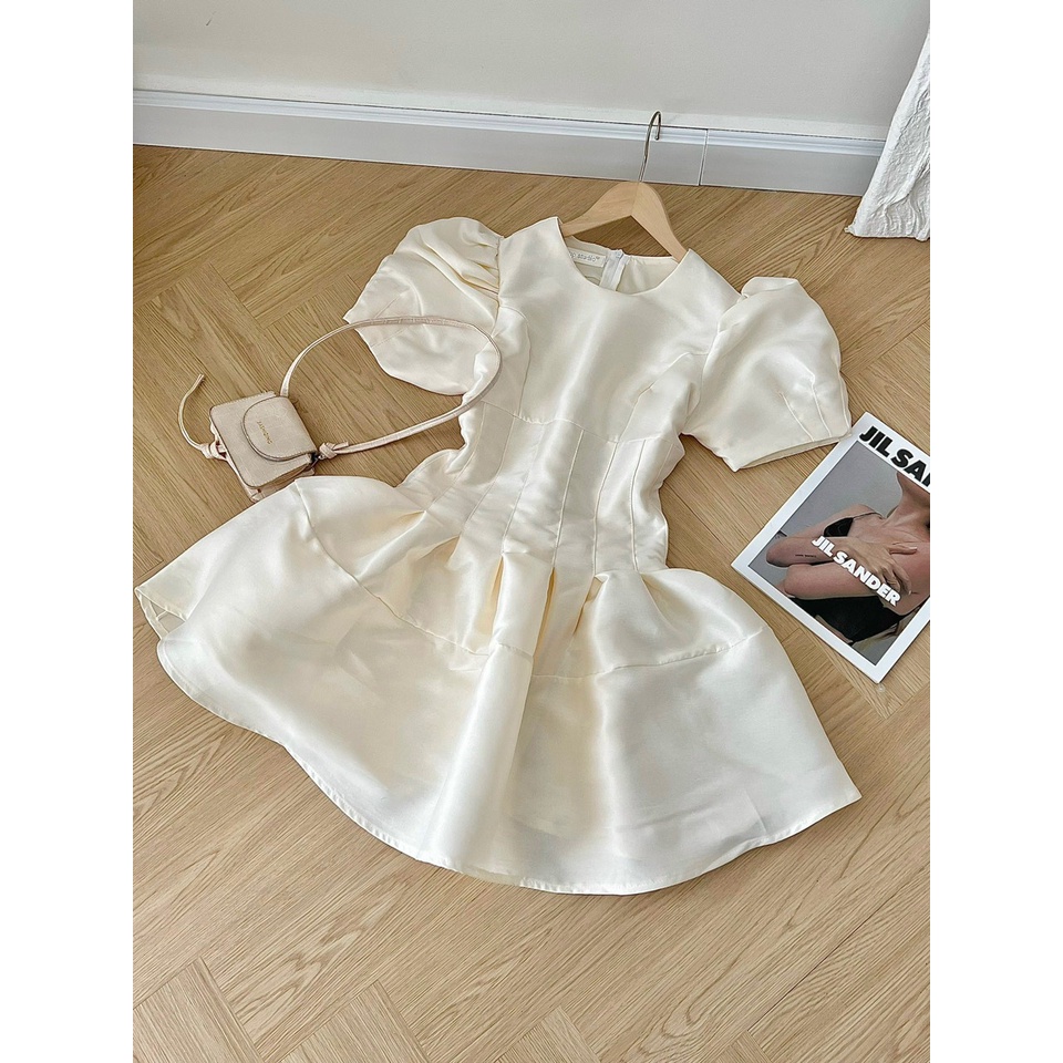 - Váy Tafta cao cấp  tiểu thư siêu sang chảnh  - GV01 - jannahouse