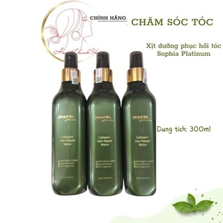 Xịt dưỡng phục hồi tóc, nước dưỡng tóc Collagen Hair Repair Water Sophia 250ml Hàn Quốc