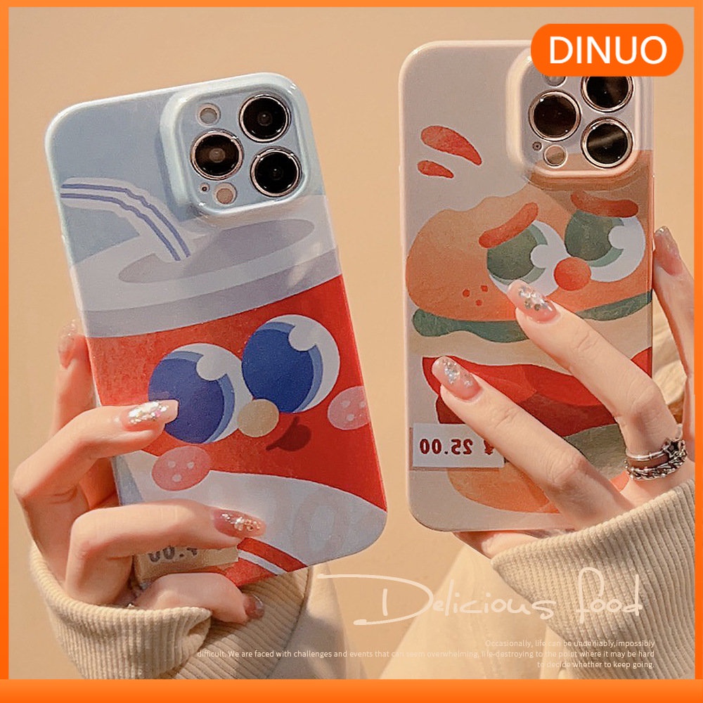 Ốp Điện Thoại Cứng In Hình Cặp Đôi Vui Nhộn Cho Iphone 13 14Pro max 12 11 Xs 8-III