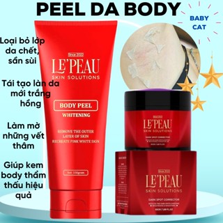 Peel nách retinol, peel body trắng da mờ thâm, dưỡng trắng, kem dưỡng ẩm LEPEAU