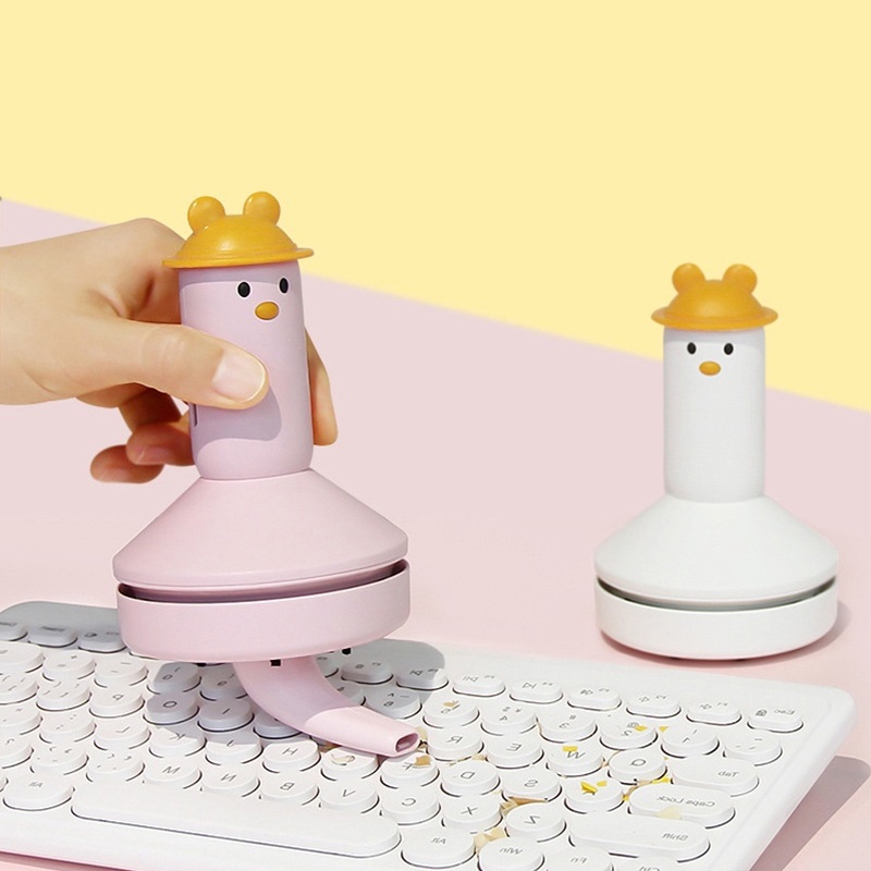 Máy Hút Bụi Mini Cầm Tay Để Bàn Làm Sạch Bàn Phím Không Dây