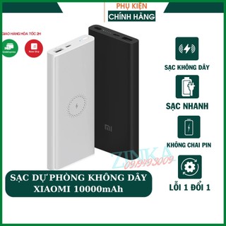 Pin sạc dự phòng Xiaomi 10000 mAh Type-C 10W - Bản Quốc Tế chính hãng sạc nhanh dành cho iphone ,sam sung,oppo..