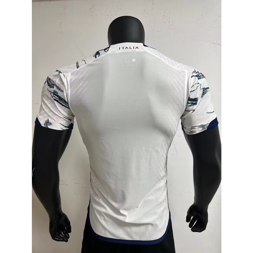 Áo Thun Bóng Đá Tay Ngắn Màu Trắng Phiên Bản Ý 2324