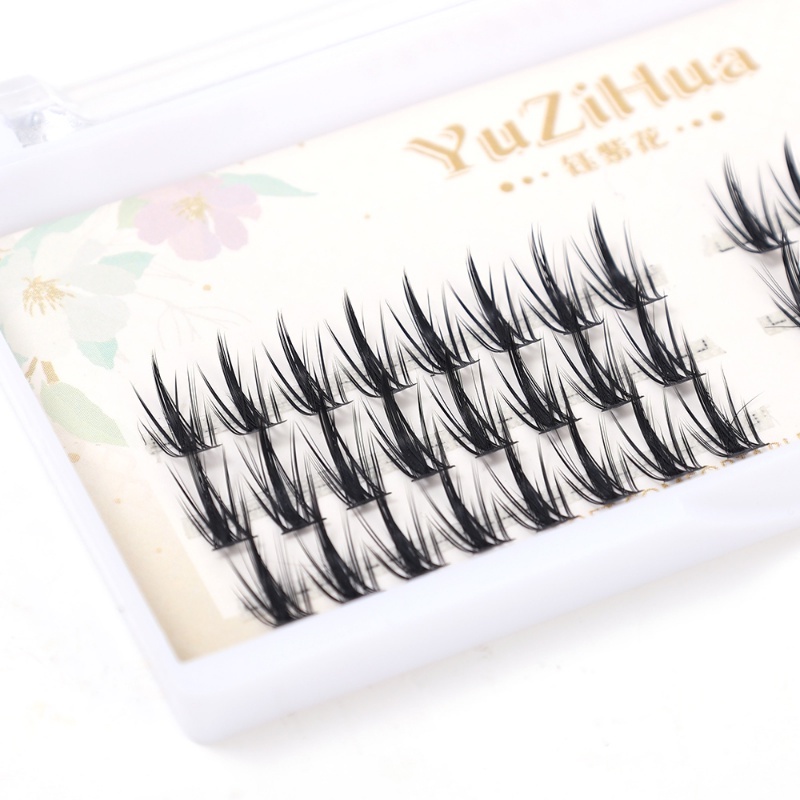 Cặp Lông Mi Giả / Lông Mi Giả Đơn / Dày Tự Nhiên Ghép Hình Quỷ Nhỏ