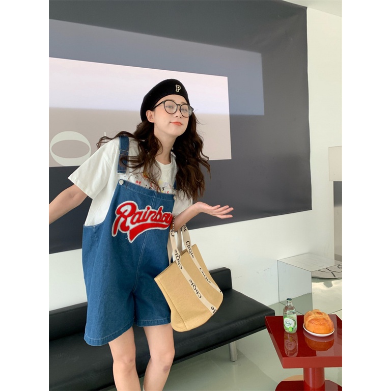 Quần Denim Nhãn Hiệu Cho Mẹ Và Bé Phong Cách Hàn Quốc