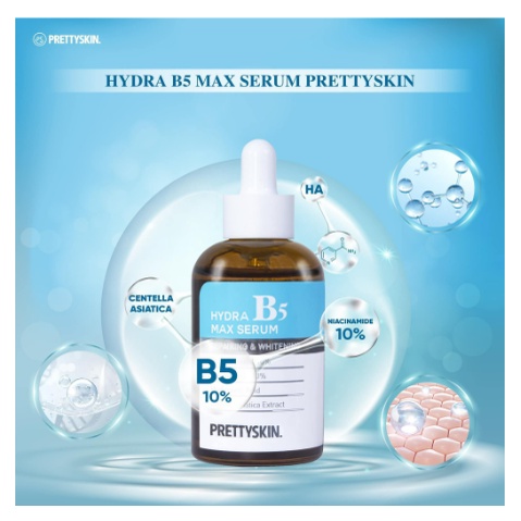 Serum B5 Phục Hồi Da PRETTY SKIN Hàn Quốc Serum Phục Hồi Da Làm Trắng Da Hàn Quốc 50ml