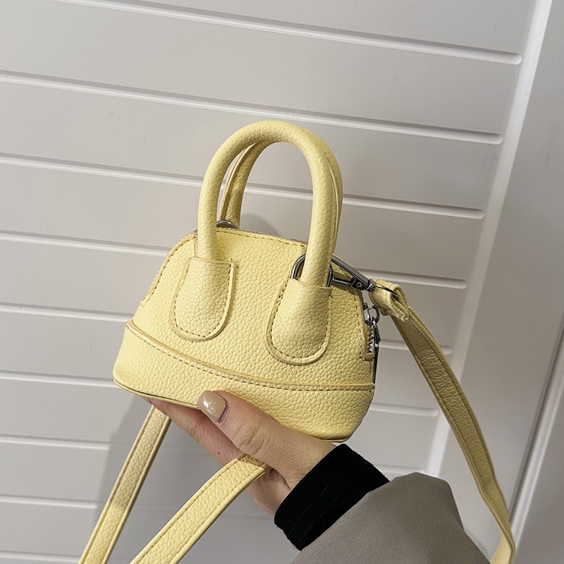 Túi Đeo Chéo mini Màu Trơn Đơn Giản Thời Trang Cho Nữ