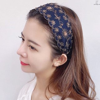 Băng Đô Cài Tóc Che Phủ Tóc Trắng Thời Trang Cho Nữ