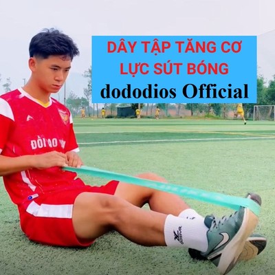 Dây Kháng Lực Bóng Đá Tập Lực Sút Dododios Tập Lực Sút Cổ Chân, Cơ Chân, Đùi Mông