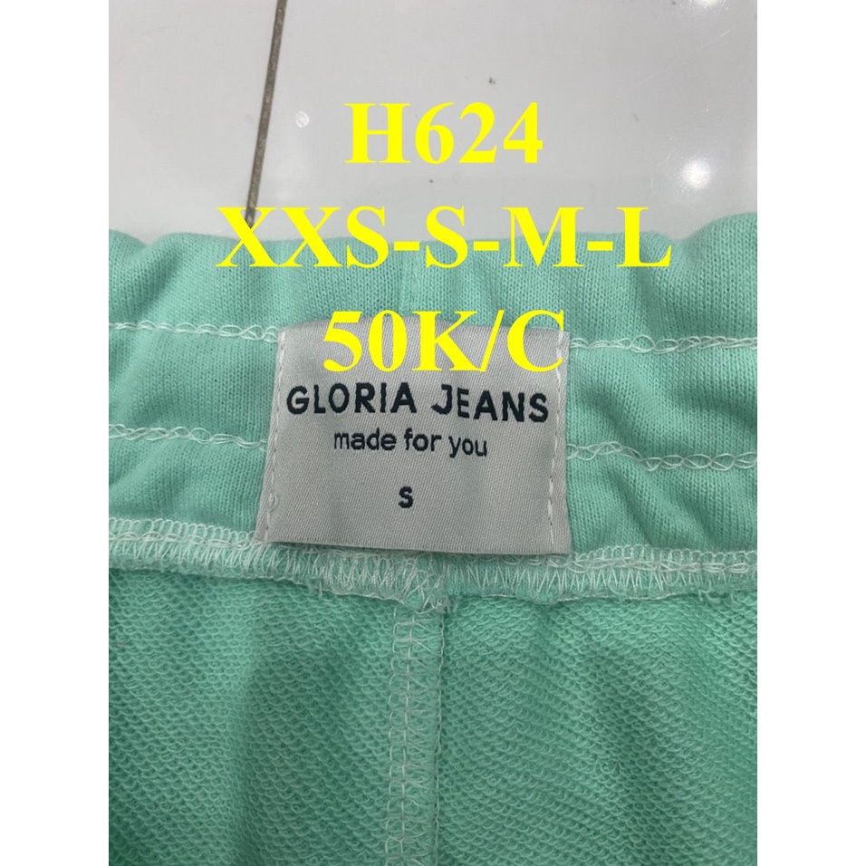 * Mã H624: Quần short nữ, chất da cá vải dư