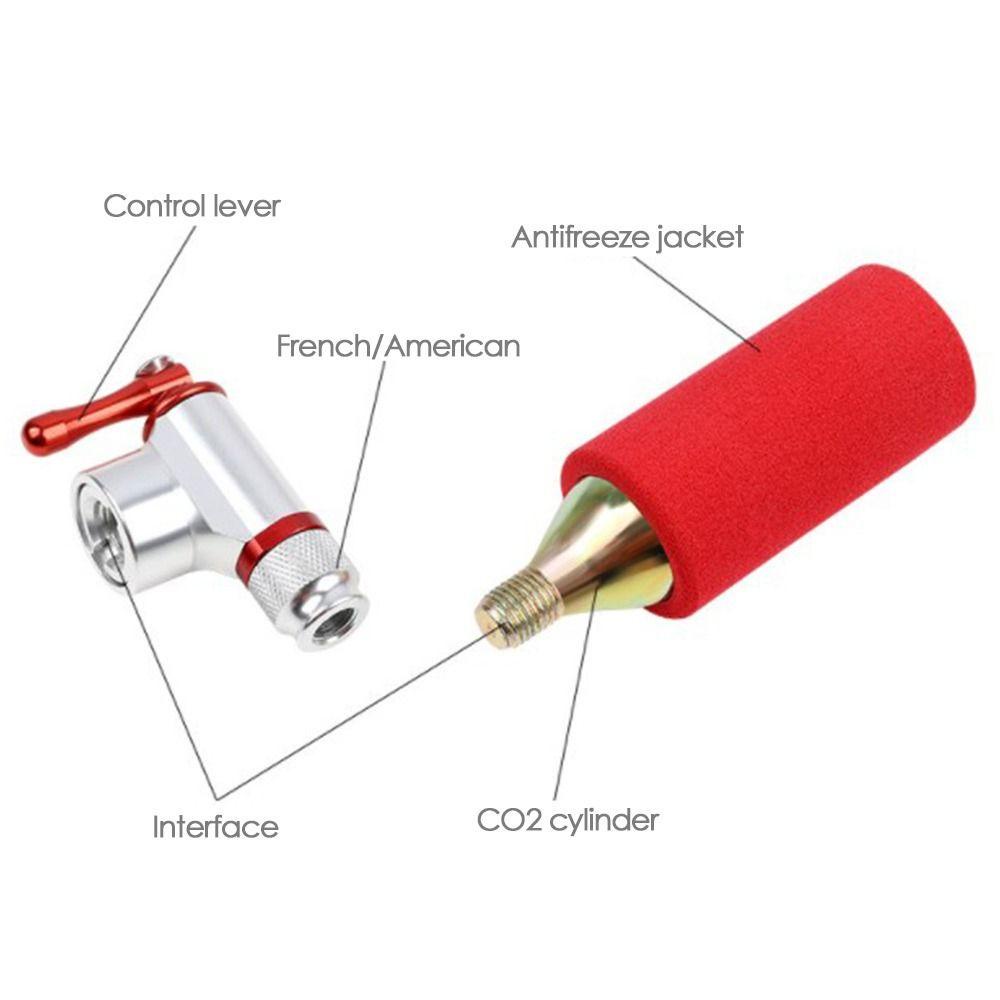 LET Ống Bơm Hơi CO2 Cho Xe Đạp Leo Núi