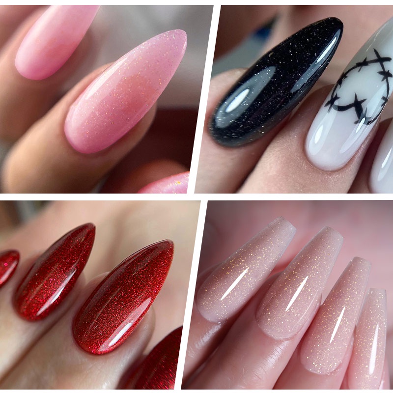 Set 7 Lọ Gel Nối Dài Móng Tay Chuyên Nghiệp