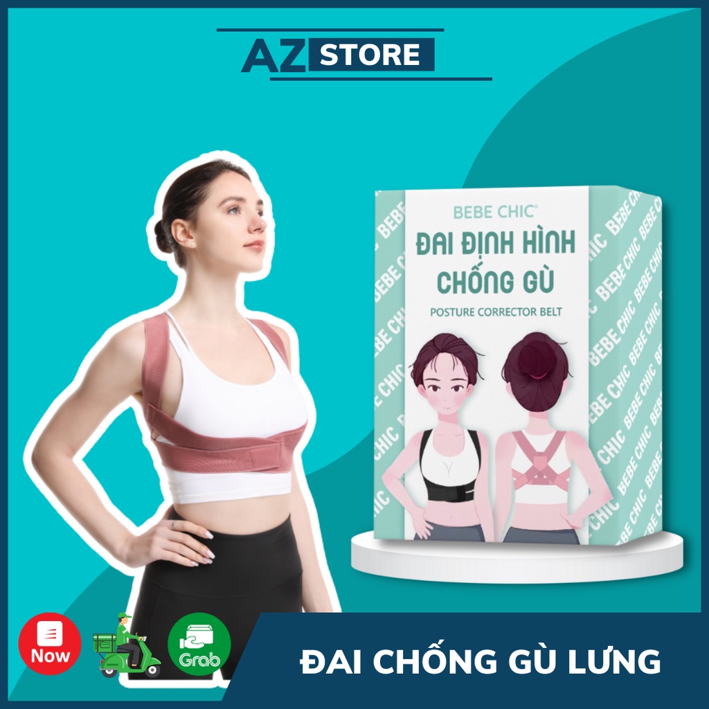 Đai định hình hỗ trợ chống gù lưng, bảo vệ vòng 1 - AZ Store