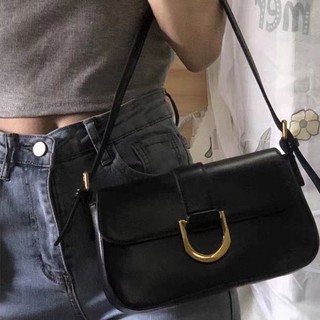 Túi xách NALLCHEER da PU dáng chữ nhật màu trơn phong cách Pháp thời trang cao cấp cho nữ