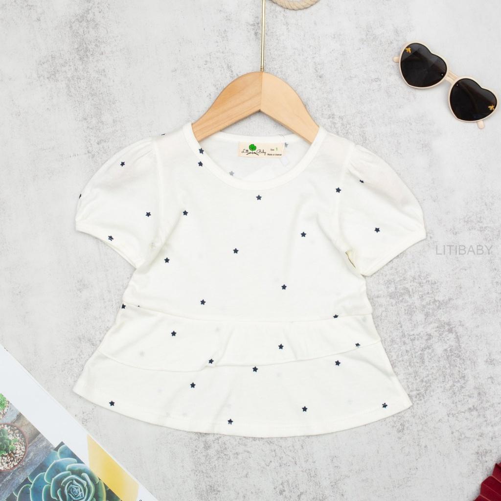 Áo thun cho bé gái, size 1 - 10 tuổi , áo phông bé gái chất cotton mềm mát - BONGKIDS