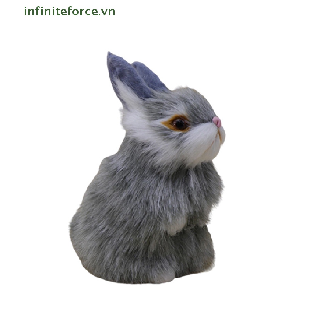 Đồ Chơi Nhồi Bông Hình Thỏ Phục Sinh Sống Động Như Thật