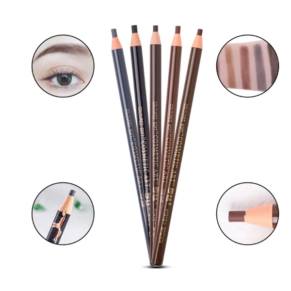 Chì Kẻ  Mày, Chì Xé 1818  Định Hình Cân Bằng Lông Mày  Một Cách Tự Nhiên Bằng Cách Kẻ Mày Hay Phẩy Sợi, Không Thấm Nước