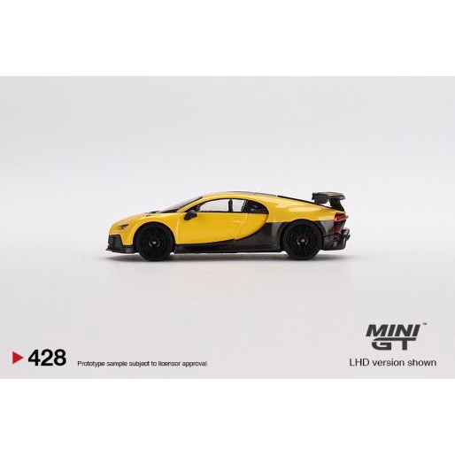 MÔ HÌNH 1:64 MINI GT - Bugatti Chiron Pur Sport Yellow