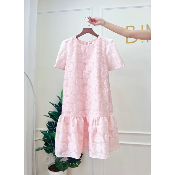 ĐẦM GẤM DỆT HOA - BIMI
