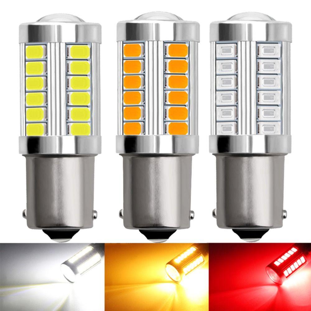 1 Bóng Đèn LED Siêu Sáng 1156 Ba15s 1157 Dành Cho Ô Tô