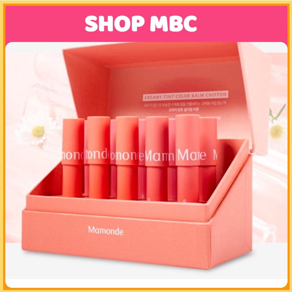 MBC Son Mamonde Creamy Tint Color Balm Chiffon- dòng mới toanh thanh lý