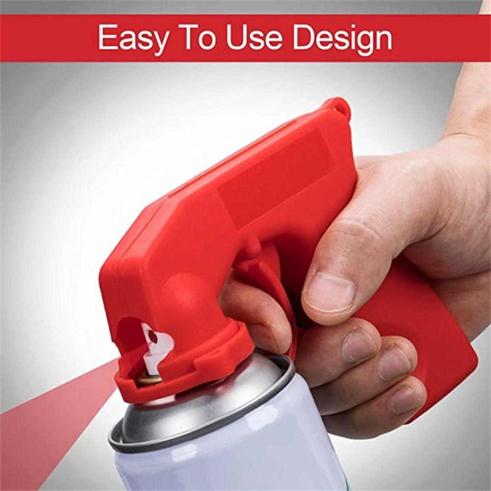 Giới HẠN WALK Bình xịt Kích hoạt Tay cầm di động 1PC Sơn tự động Ba Lan Kích hoạt Khóa cổ áo Bình xịt chuyên nghiệp Dụng cụ phụ trợ Xịt Lon Giá đỡ